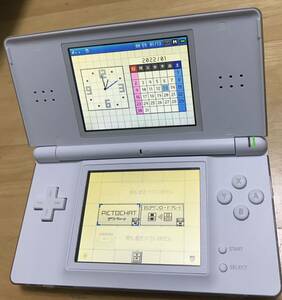【動作確認済み】Nintendo DS Lite クリスタルホワイト　任天堂　ニンテンドー　　