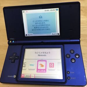 【動作確認済】Nintendo ニンテンドー DSI メタリックブルー 任天堂