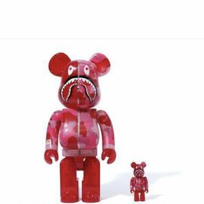 BE@RBRICK BAPE 100% & 400% ピンク