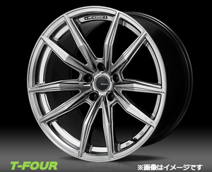 モンツァジャパン Rバージョン ブロッカー アルミホイール4本 1台分(17×7J 5-100 INSET50)スバル フォレスター SH系(ブラック)