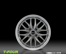 モンツァジャパン ワーウィック ディープランド 1台分(16×5J 4-100 INSET45)ダイハツ ムーブラテ L550S L560S(ブラック)_画像2