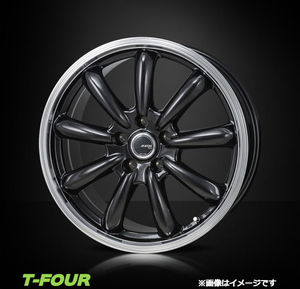 モンツァジャパン JPスタイル バーニー 1台分(18×7.5J 5-114 INSET53)トヨタ ヴォクシー ノア エスクァイア 70系標準(ガンメタ)