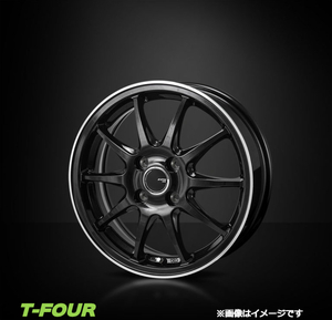 モンツァジャパン JPスタイルR10 アルミホイール4本 1台分(14×5.5J 4-100 INSET40)トヨタ タンク ルーミー M900系(パールブラック)