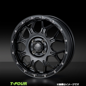 モンツァジャパン ハイブロック ジェラード アルミホイール4本 1台分(16×6J 4-100 INSET41)トヨタ タンク ルーミー M900系(ブラック)