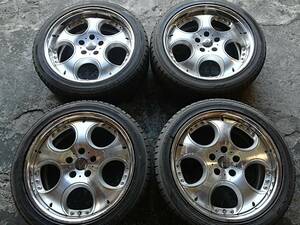 【送料無料】AUTO　COUTURE☆225/45R18☆18インチSTDアルミタイヤセット☆5H・114.3・8J☆+20・+30☆