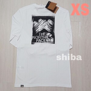 THE NORTH FACE ノースフェイス ロンT ロング tシャツ 長袖 ホワイト 白 ストロークマウンテン 海外XSサイズ