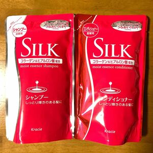 SILK シルク シャンプー・コンディショナー 詰替用 350ml 各１ケ