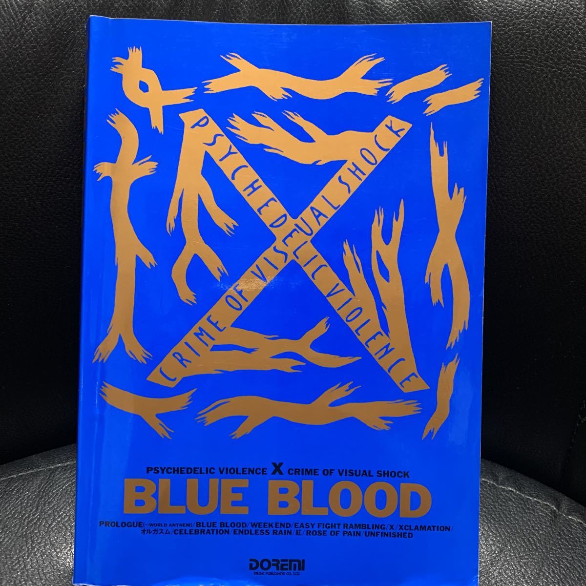 XJAPAN BLUE BLOOD＆VANISHING VISION ポスター-