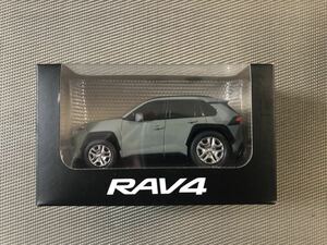 トヨタ 新型 RAV4 ラブ4 プルバックカー ミニカー カラーサンプル アドベンチャー アッシュ グレー × アーバン カーキ TOYOTA 非売品