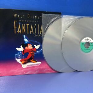 J 2LD 二枚組 WALT DISNEY FANTASIA ファンタジア レーザーディスク レコード 5点以上落札で送料無料