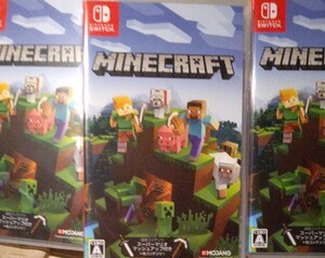 マインクラフト Minecraft Switch ソフト 3本セット