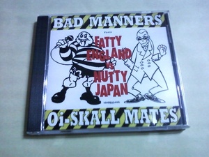 送料込 Bad Manners VS Oi-Skall Mates - Fatty England Vs Nutty Japan