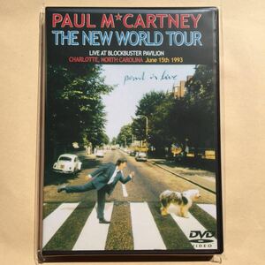 Paul McCartney 2DVD「Live in North Carolona 1993」