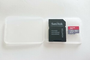 Sandisk Ultra 128GB MicroSD カード 1枚　SDカード変換アダプター付き　任天堂スイッチ対応