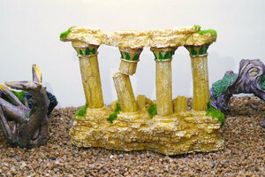 ● 水槽 アクアリウム インテリア 水槽装飾 オブジェ オーナメント 熱帯魚 置物 神殿 07