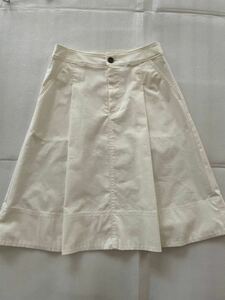 スカート ホワイト 三越伊勢丹 日本製 