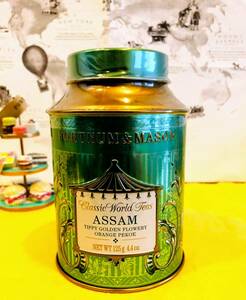 【アッサム・TGFOP125ｇ丸缶】フォートナム＆メイソン～極上のアッサム はフルボディでこっくり芳醇