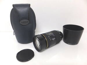 【よろづ屋】Tokina AT-X AF 80-400mm 1:4.5-5.6 ф72 JAPAN トキナー BH-721 レンズフードあり ケースあり カメラ ジャンク(M0121-60)