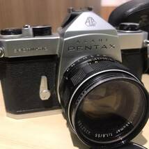 シャッター◎彡ASAHI PENTAX SPOTMATIC SP アサヒペンタックス/レンズ Super-Takumar 1：1.8/55 一眼レフフィルムカメラ 現状 ジャンク彡_画像2