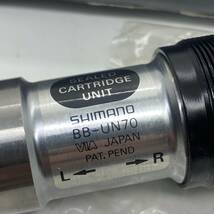 SHIMANO / DEORE XT BB-UN70 68 1.37×24 DOUBLE 115 NEW OLD STOCK ツーリング　パスハンター_画像7