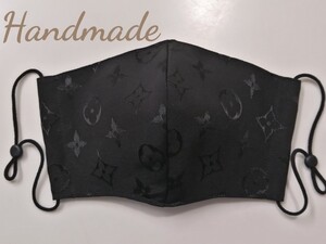 立体インナー ノーブランド モノグラム柄 ハンドメイド ブラック
