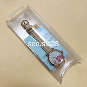 星のカービィ 時計 ウォッチ 腕時計 pupupu gift レザー調ベルトウォッチ 革ベルト ベージュ カービィ イッツデモ ベルトの商品画像