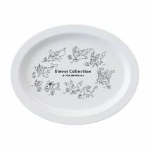 ポケモン メラミンプレート Eievui Collection イーブイコレクション プレート 皿 食器 白 ブラッキー エーフィ ニンフィア グレイシア_画像1