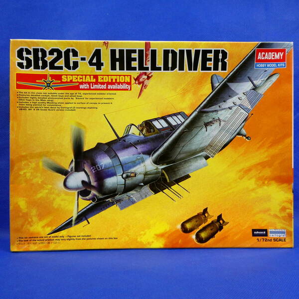 ヘルダイヴァー★アメリカ海軍★偵察爆撃機★SB2C-4HELLDIVER★プラモデル★１/７２★スペシャルエディション★２００６年製★限定品★新品