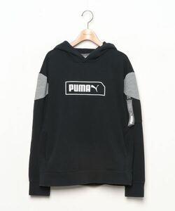 ☆PUMA プーマ ビッグロゴ プルオーバーパーカー パーカー/メンズ/S☆ブラック☆新作モデル