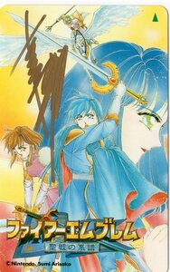 「ファイアーエムブレム　聖戦の系譜」テレカ1201/箱田真紀