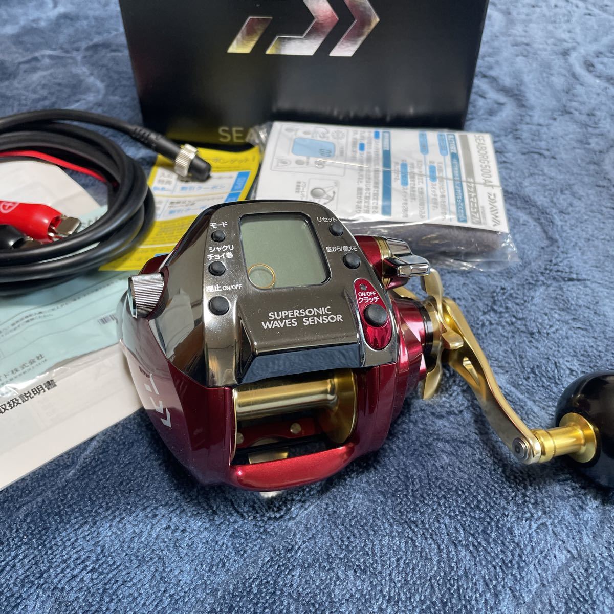 ダイワ シーボーグ 500AT(Daiwa SEABORG 500AT)電動クラッチ
