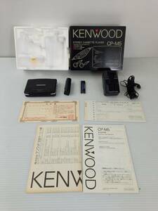 103-y4868-60/ ケンウッド KENWOOD ステレオカセットプレーヤー STEREO CASSETTE PLAYER CP-M15 ジャンク品