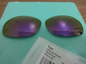 処分価格！！★オークリー TEN テン用 カスタム偏光 レンズ PLAZMA PURPLE Color 新品 POLARIZED