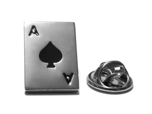 laperu pin * pin z playing cards Spade. A Ace card pin-1048
