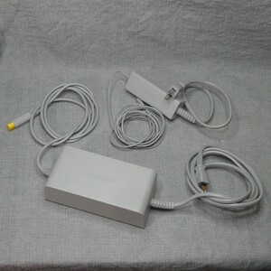 n1216■WiiU 本体用+ゲームパッド用 ACアダプター セット ◇ 純正品 任天堂