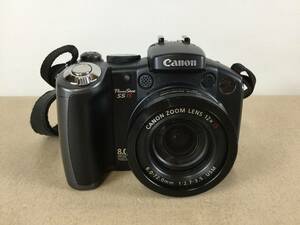 T4765☆Canon PowerShot S5 IS/キャノン/デジタルカメラ/CANON ZOOM LENS 12× IS 6.0-72.0mm 1:2.7-3.5/カメラレンズ【ジャンク】