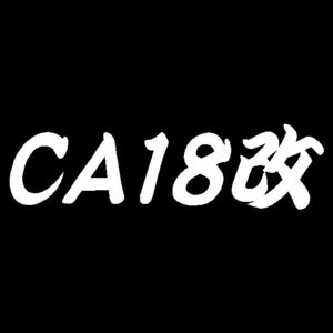 CA18改　ステッカー　Ｓ13シルビア　180SXに　峠　ドリフトに　JDM　SILVIA　Sticker