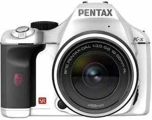 PENTAX デジタル一眼レフカメラ K-x レンズキット ホワイト(中古品)