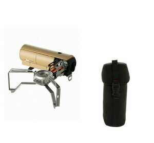新品 スノーピーク snow peak HOME&CAMP バーナー GS-600KH カーキ シングルコンロ ネオプレーンケース UG-551