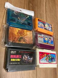 ファミコンソフト 6本 Nintendo まとめ売り