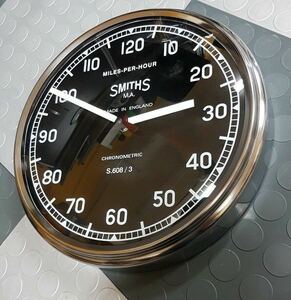 【日本未発売】SMITHS M.A. スミス クロノメトリック スピードメーター 壁掛け時計 BMC LEYLAND MINI レイランド ミニ2