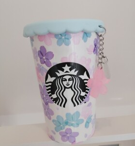 スターバックス ステンレス カップ シリコンリッド さくら 桜 ステンレスカップ チャーム タンブラー スタバ