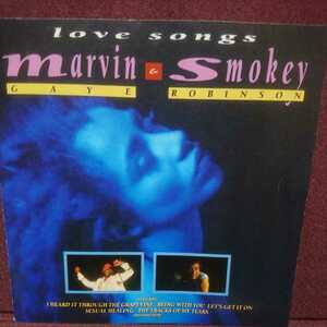 ■⑩■ マービン ゲイ & スモーキー ロビンソン のアルバム「LOVE SONGS」 海外盤です。企画アルバムで共演なし。