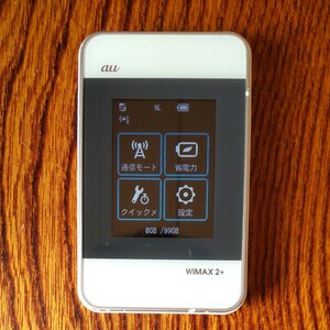Huawei Wi-Fi WALKER WiMAX2+ HWD15 ホワイト au