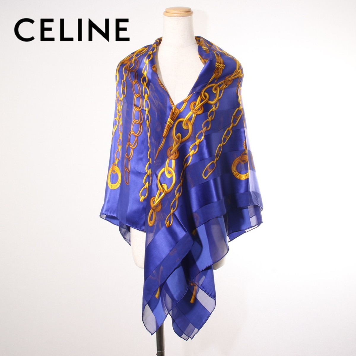 最低価格の CELINE/ブランドスカーフ/大判ハンカチ/生産販売終了