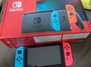 スイッチ本体ネオンブルー