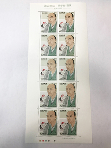 qos.32-116 渡辺崋山 蘭学者・画家 生誕200年 62円×10枚 切手シート1枚