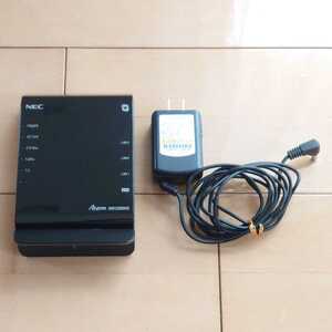 NEC Aterm WG1200HS 無線LANルーター Wi-Fi 動作確認済み