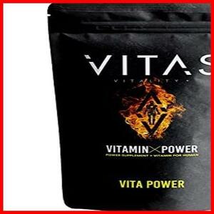 VITAS（バイタス） VITA POWER ビタパワー マカ 亜鉛 マルチビタミン 12種類の栄養機能食品 120粒 日本製