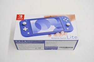 未使用 任天堂 Nintendo SWITCH Lite ニンテンドー スイッチ ライト 本体 ブルー HDH-S-BBZAA 税込 送料無料